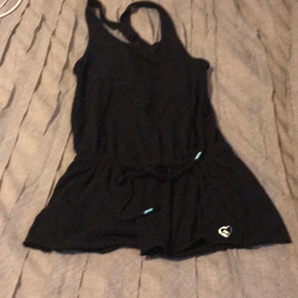 Black womens extra small romper